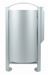 Cendrier corbeille Rossignol Arkéa 3L / 60 L gris metal