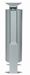 Cendrier corbeille Rossignol Arkéa 3L / 60 L gris metal