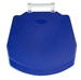 Poubelle tri cuisine 90 L couvercle bleu