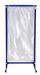 Support sac poubelle 110 litres sur pieds bleu