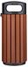 Poubelle extérieur aluminium 80L