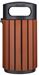 Poubelle extérieur aluminium 60L