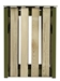 Poubelle exterieure 50L vert olive