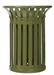 Poubelle Rossignol tulipe murale vert olive 35 L