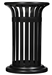 Poubelle exterieure tulipe Rossignol 60L noir