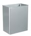 Poubelle extérieure murale pivotante Rossignol gris RAL9006