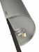 Poubelle murale decrochable Rossignol 20L gris ciment