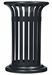 Poubelle exterieure tulipe Rossignol 60L anthracite