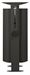 Poubelle borne canine Rossignol 100L anthracite