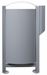 Poubelle borne canine Rossignol 60L gris alu