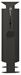 Poubelle borne canine Rossignol 60L anthracite
