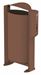 Poubelle borne canine Rossignol 60L corten