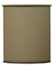 Corbeille papier 8L vert olive rossignol