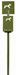 Borne de proprete canine Rossignol 500 sacs vert olive