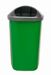 Corbeille exterieur Rossignol Xerios 50 L verte grise