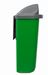Corbeille exterieur Rossignol Xerios 50 L verte grise