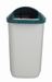 Corbeille exterieur Rossignol Xerios 50 L grise verte