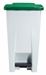 Poubelle de cuisine Rossignol 60 litres Haccp couvercle vert