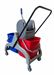 Chariot de menage 2x20 L presse