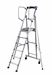 Escalier mobile de rayonnage 8 marches