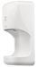 Seche mains electrique air pulsé horizontal blanc