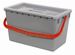 Seau 22L rouge mop Numatic avec couvercle