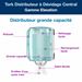 Tork distributeur devidage central M2 turquoise