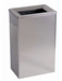 Poubelle murale 25L inox brillant