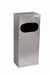 Poubelle murale inox 25L ouverture frontale