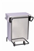 Poubelle cuisine ouverture central HACCP 70L