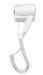 Sèche-cheveux mural JVD GLOW blanc 1400W