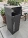 Poubelle cube tri sélectif 67L noir