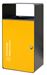 Poubelle cube tri sélectif 67L jaune