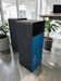 Poubelle cube tri sélectif 67L bleu