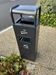 Cendrier extérieur 3,7L poubelle 19L