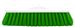 Balai droit alimentaire HACCP vert 29cm souple