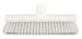 Balai alimentaire HACCP 40cm mi dur blanc
