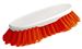 Brosse alimentaire main 21cm rouge