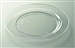 Assiette plastique ronde 190 mm cristal par 96