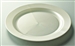 Assiette plastique couleur nacre ronde 190 mm par 96