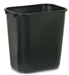 Corbeille tri selectif Rubbermaid 26,6 L noire