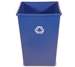 Bac interieur pour poubelle Rubbermaid Landmark bleu