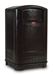 Collecteur dechet Landmark Rubbermaid noir