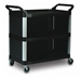 Chariot Rubbermaid X TRA ferme noir