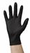 Gant jetable nitrile noir non poudré par 100