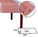 Tete a tete spunbond 24m vieux rose colis de 4