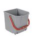 Seau chariot ménage 18L rouge