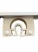 Support fixe balai mural sur rail 90cm