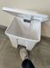 Poubelle cuisine HACCP 30 L a pedale blanche
