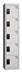 Vestiaire multicases 5 cases superposees 1 colonne Larg 300mm
